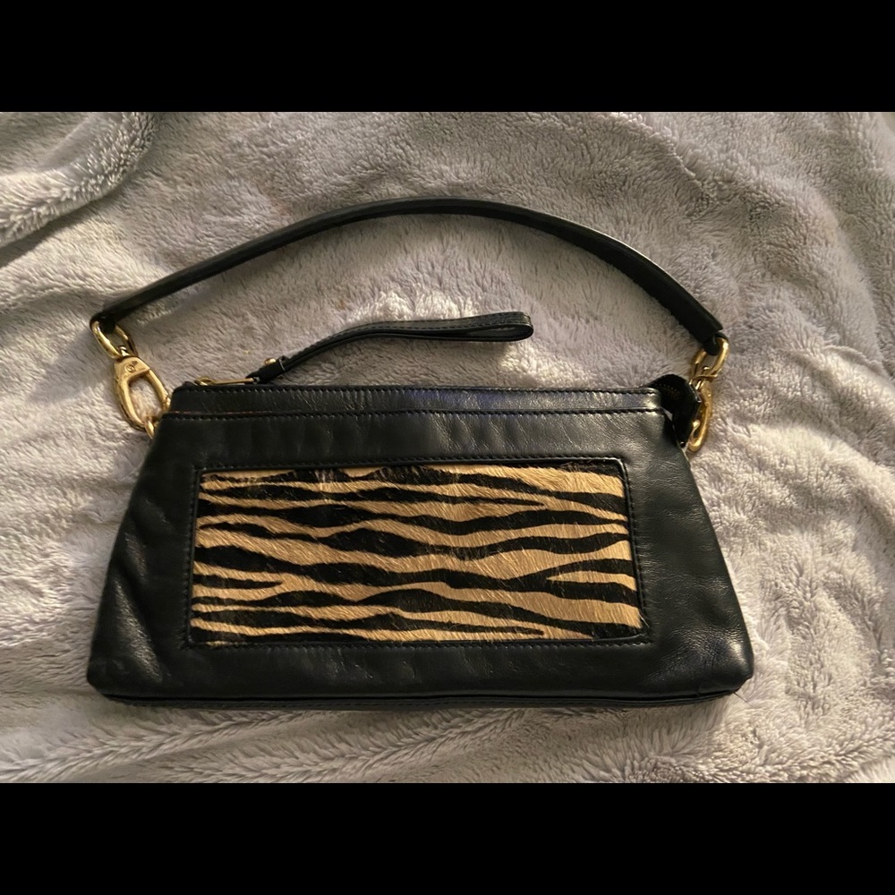 Kate Landry shoulder bag or wristlet clutch.